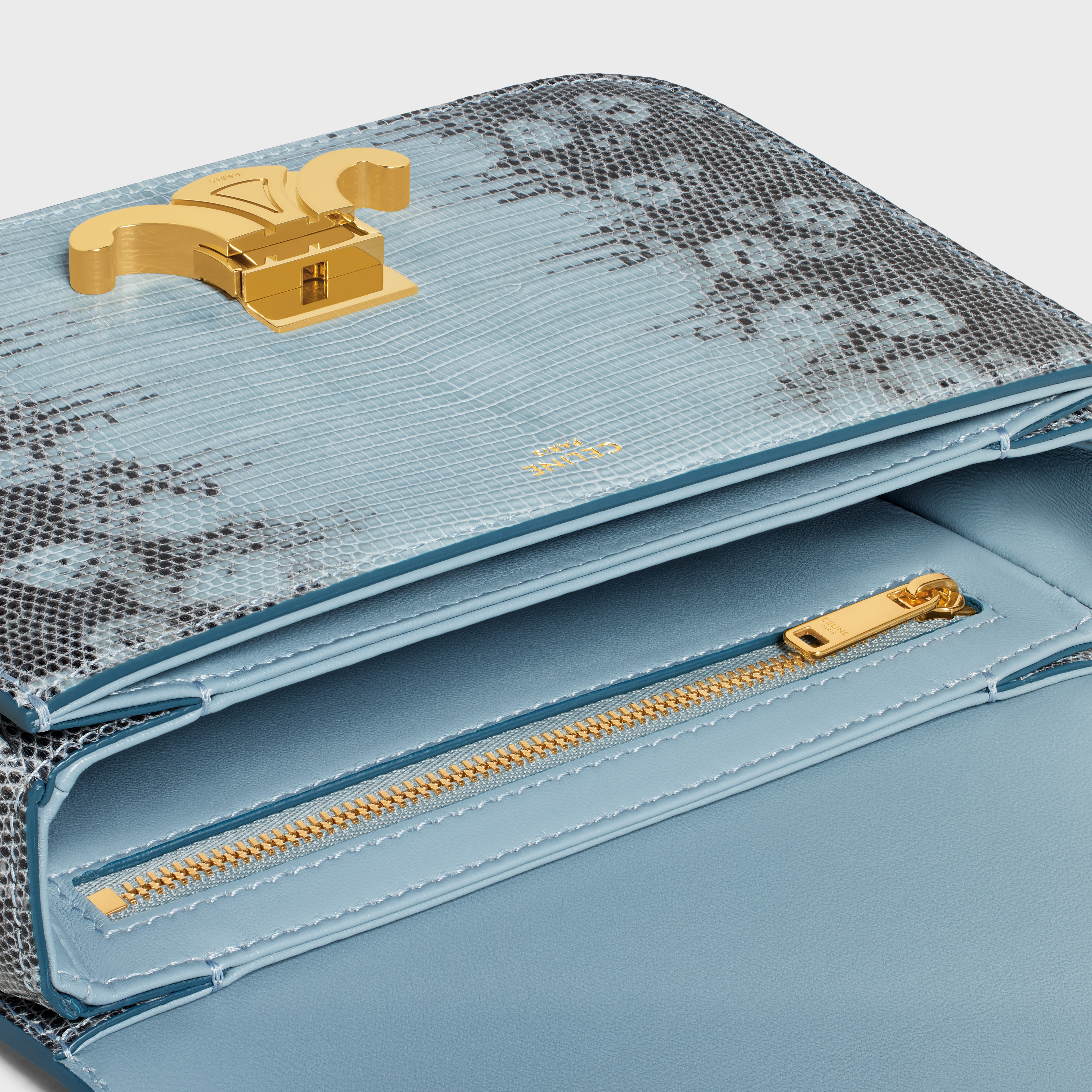 Teen Triomphe Bag in Lizard 4