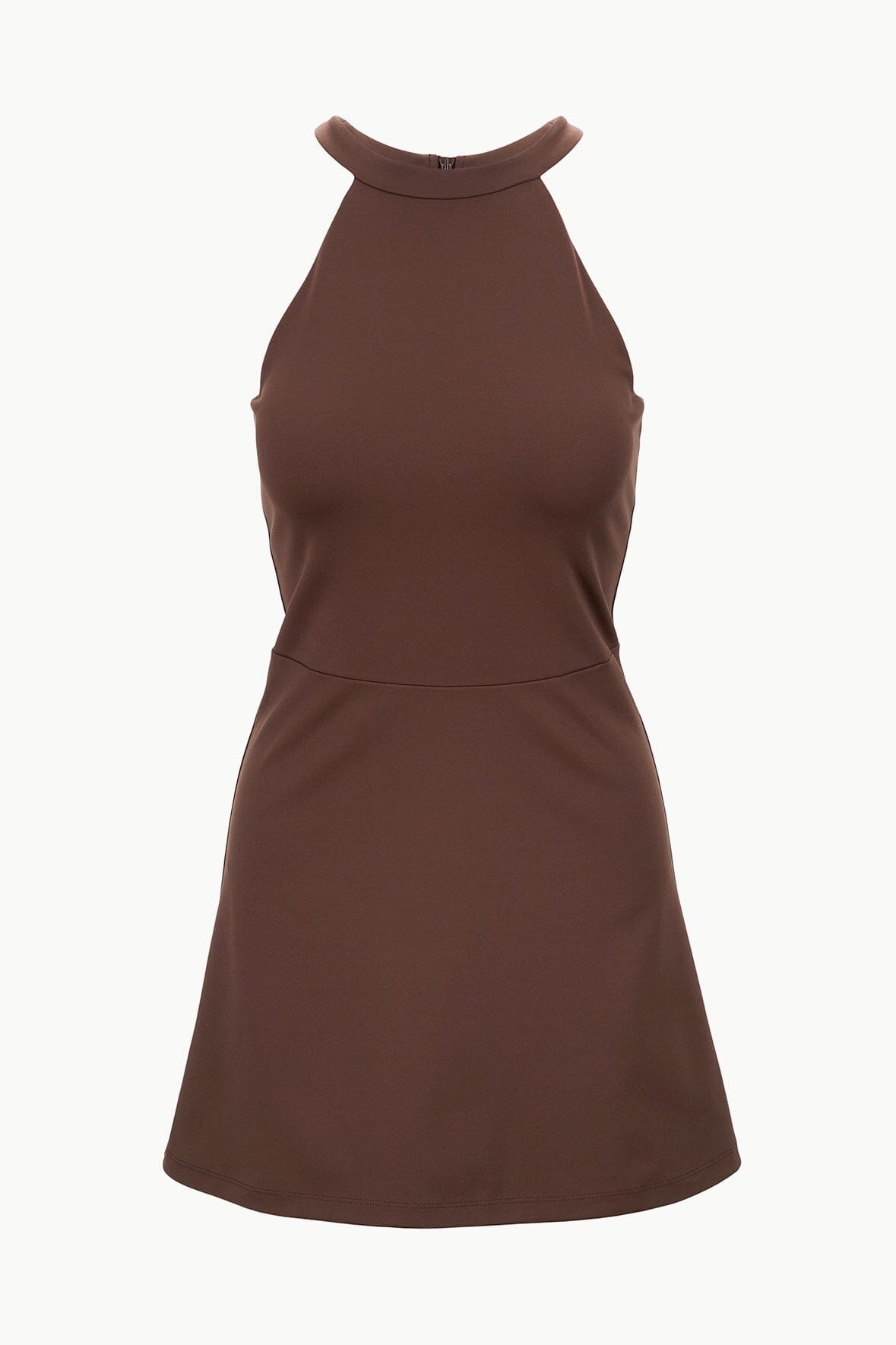 STAUD ACE DRESS DARK OAK - 1