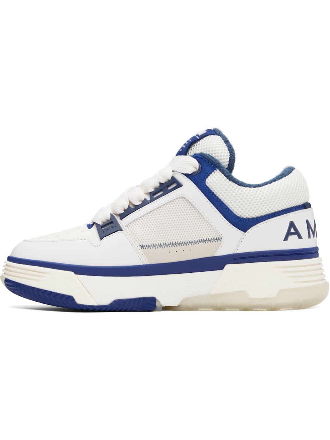 White & Navy MA-1 Sneakers - 3