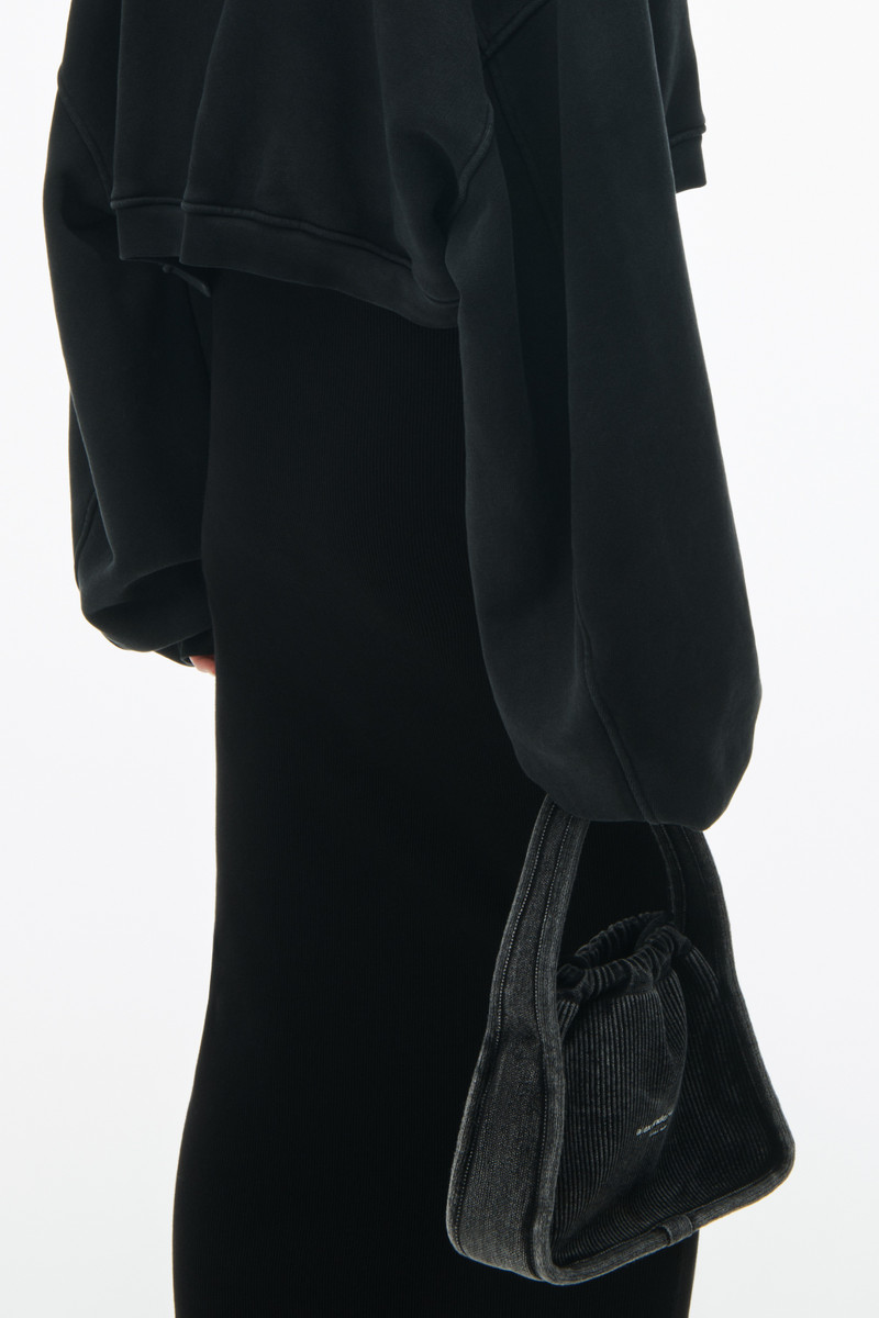 Alexander Wang Ryan Small Bag in Faded Rib Knit outlook