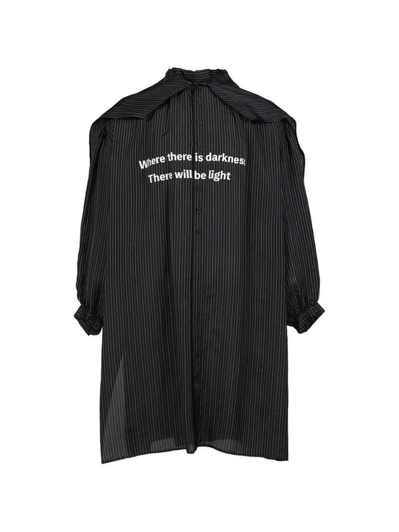 striped button shirt 1
