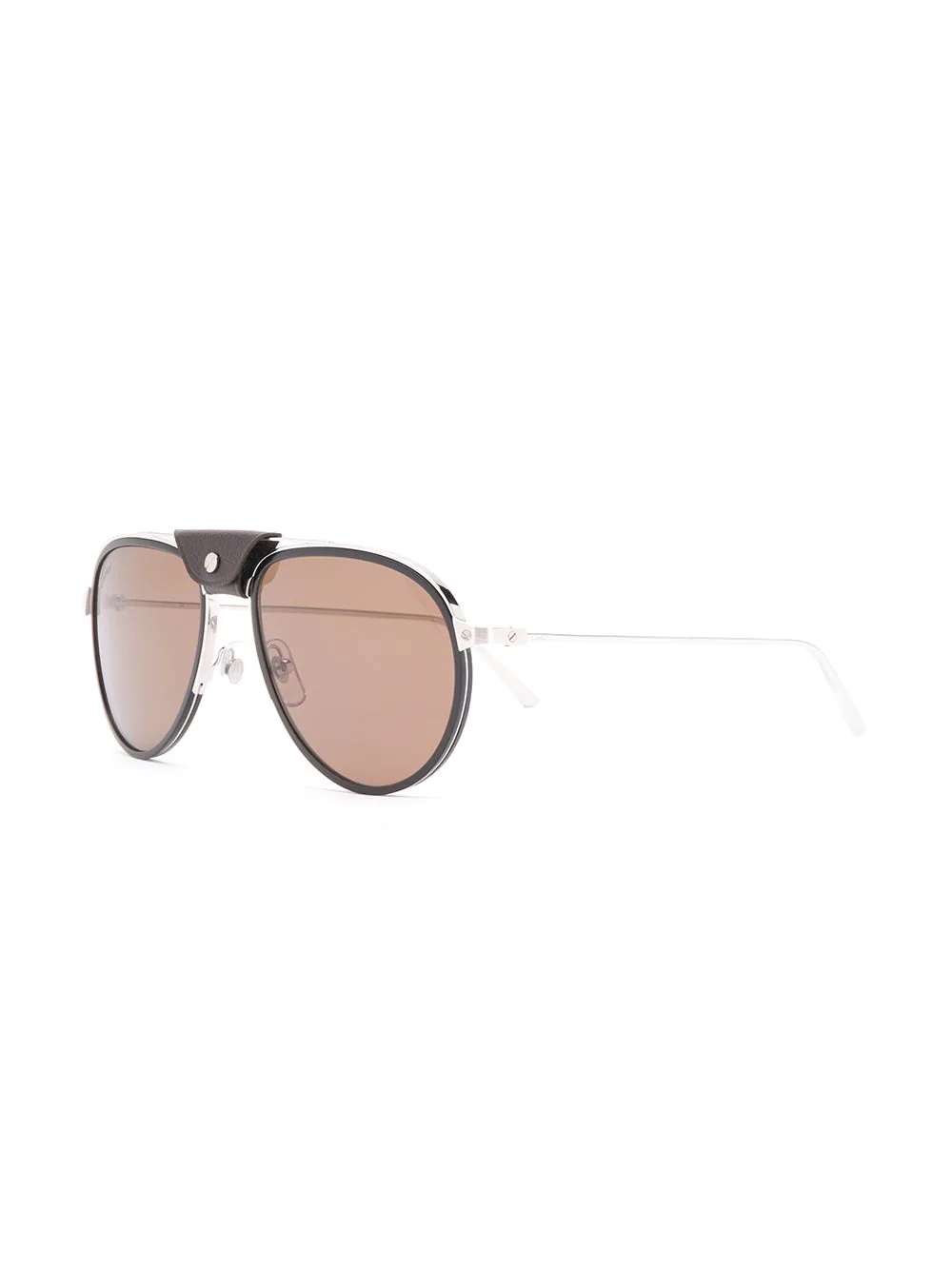 Santos de Cartier aviator-frame sunglasses - 2