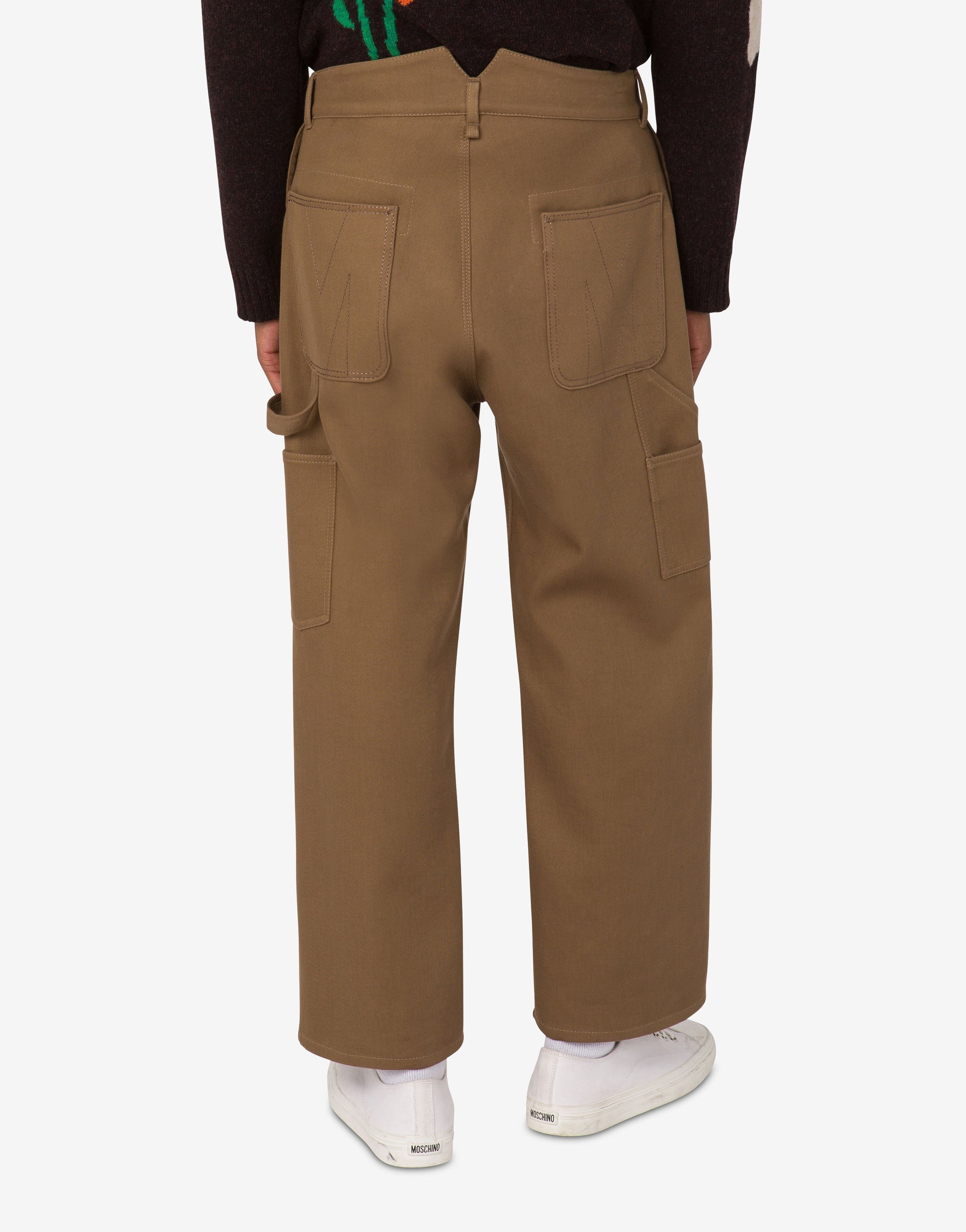 DOUBLE COTTON TRICOTINE PANTS - 3