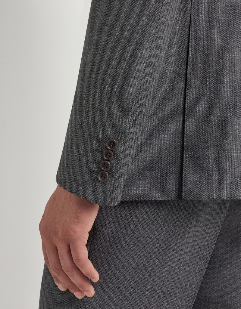 GRAY PURE WOOL SUIT 6