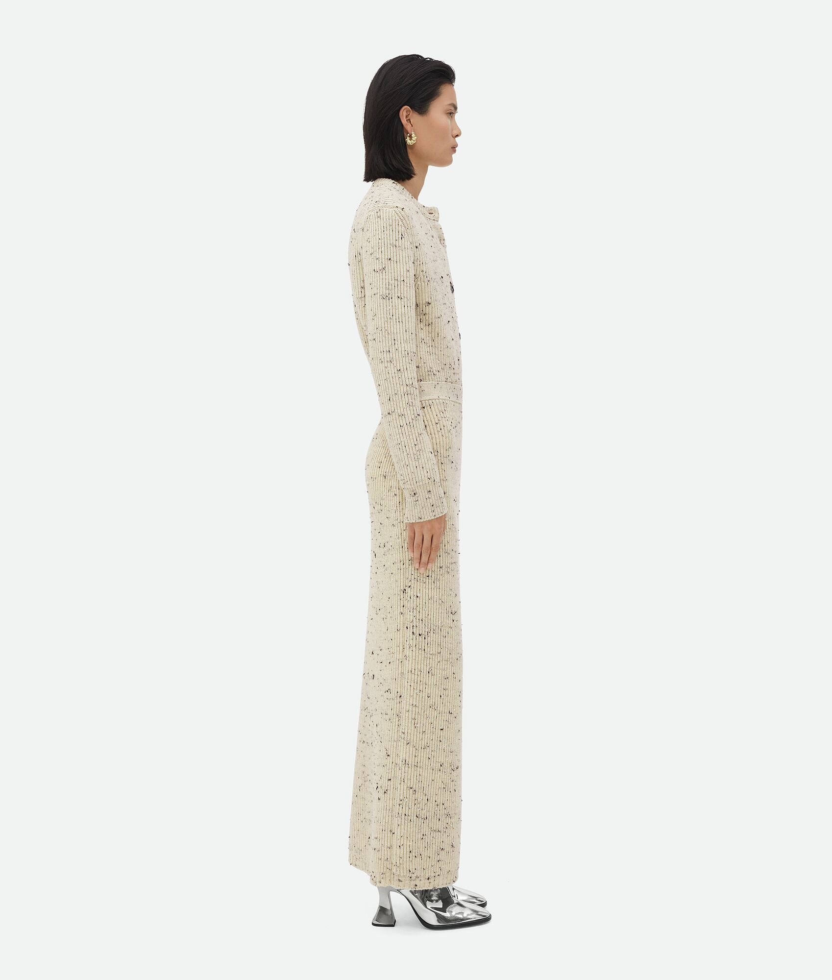 Textured Wool Rib Skirt - 2