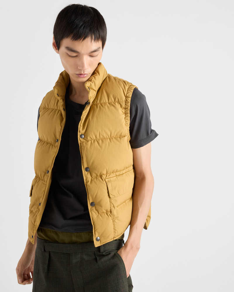 Cotton down vest 3