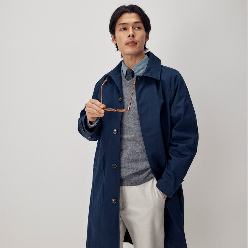 Rivington car coat in water-resistant cotton twill 10