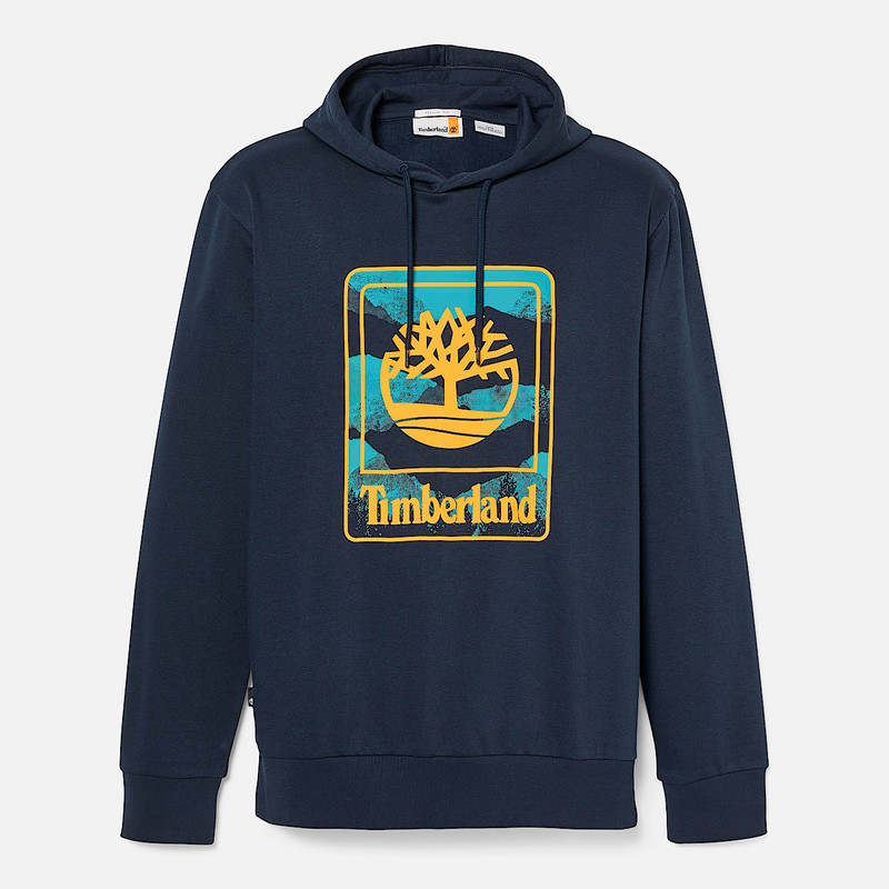 Men's Outdoor Graphic Brushback Hoodie 1