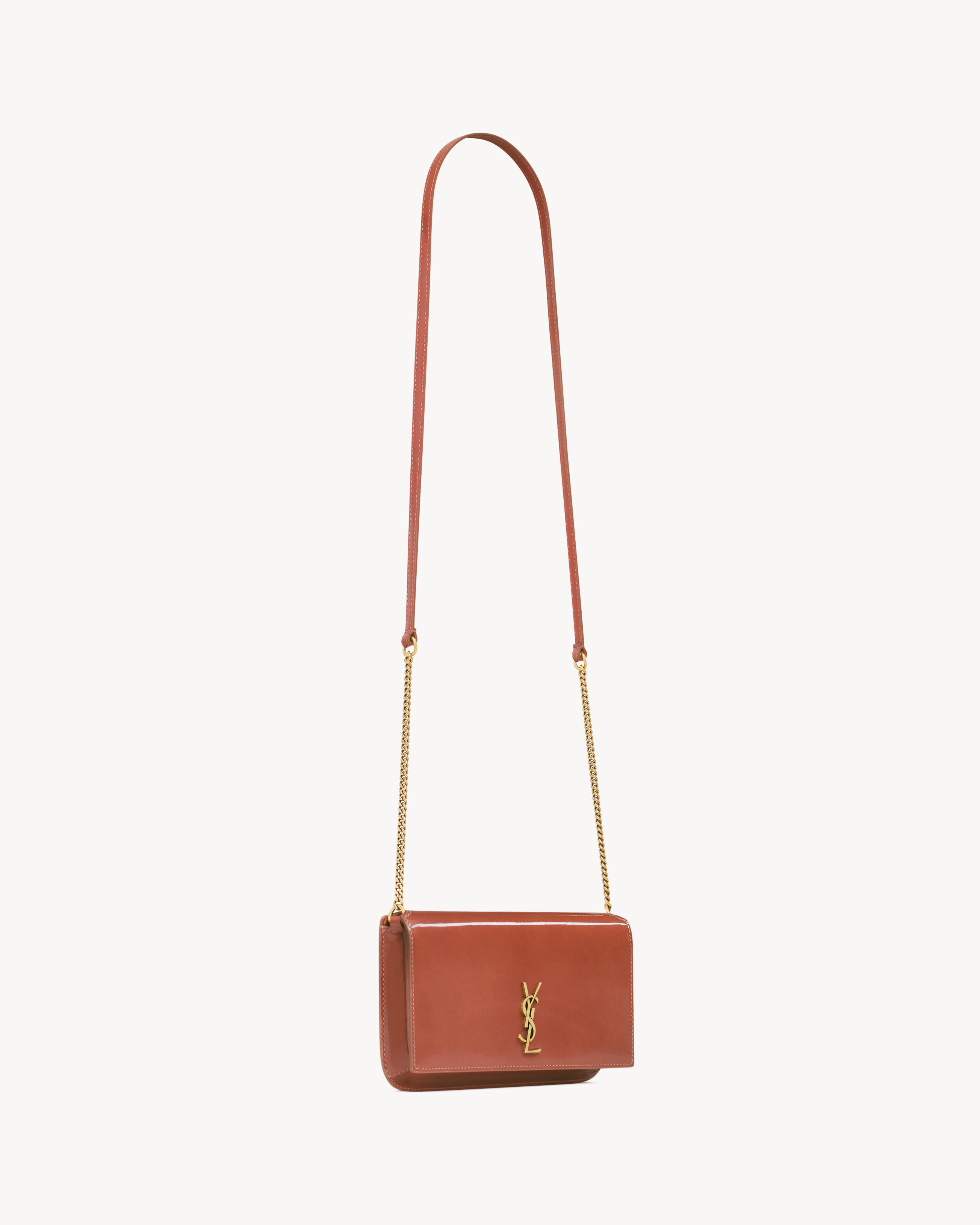 CASSANDRE PHONE CASE IN PATENT LEATHER - 6