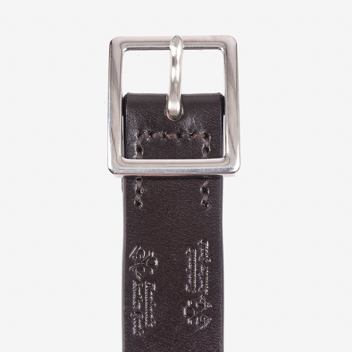 OGL Single Prong 1.1" Scout Leather Belt - Brown - 4