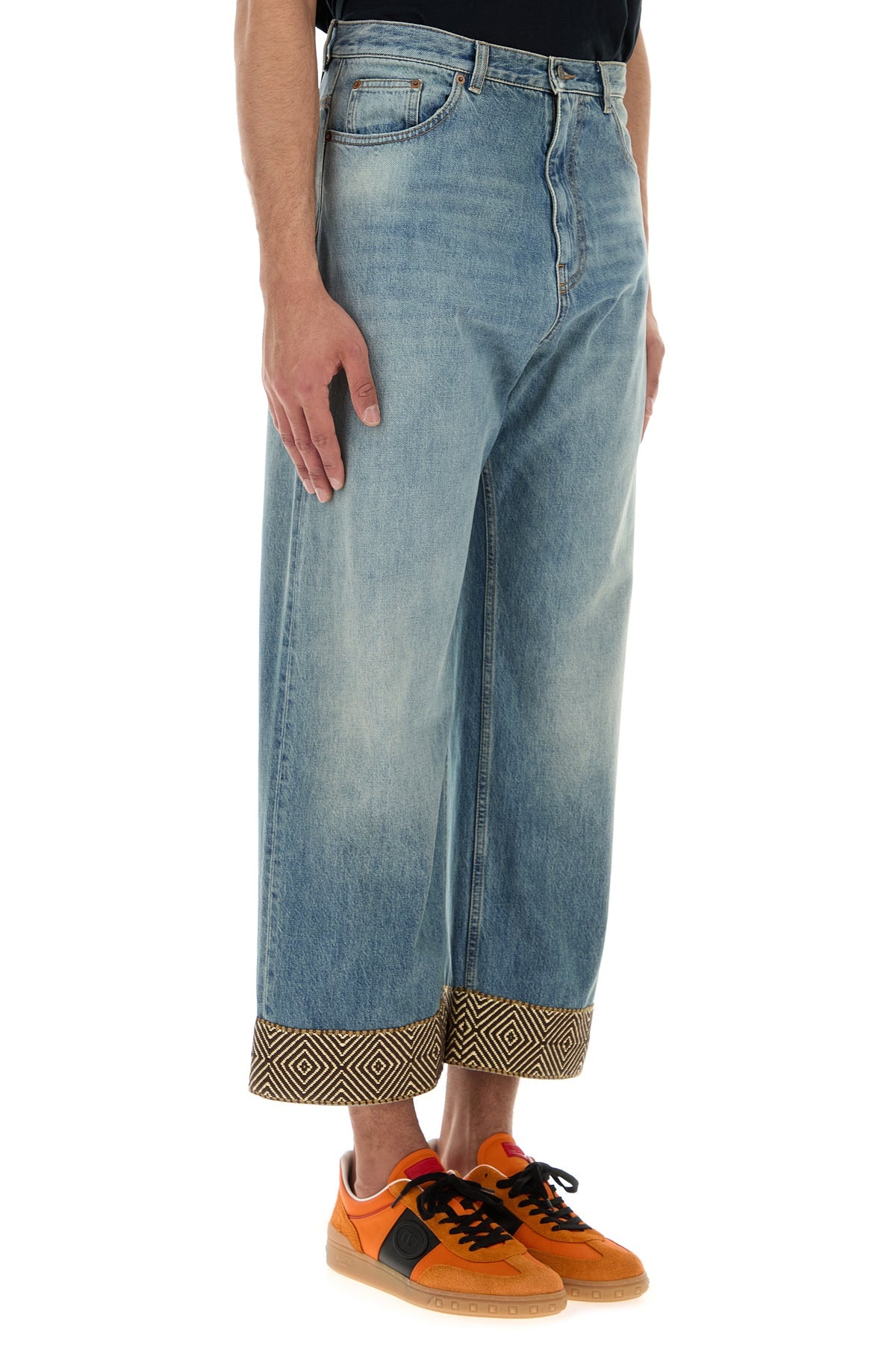 Denim wide-leg jeans - 3