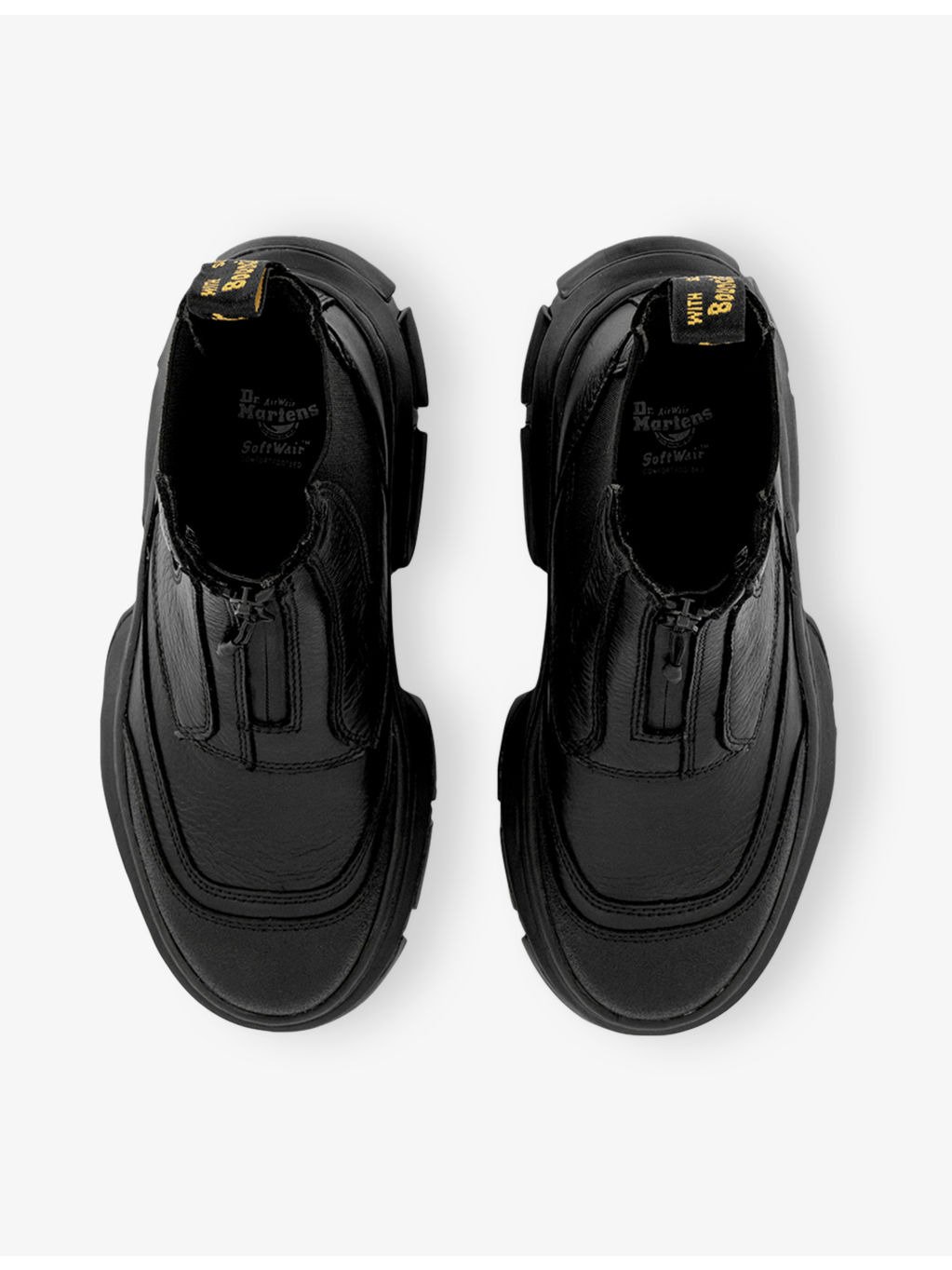 DMXL Zip Leather Chelsea Boots - 2