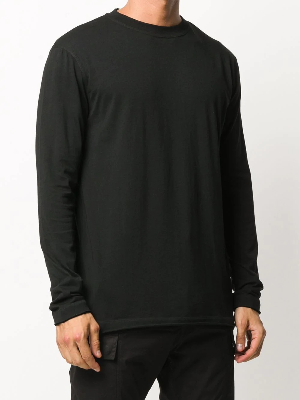 back-button long-sleeve T-shirt - 3