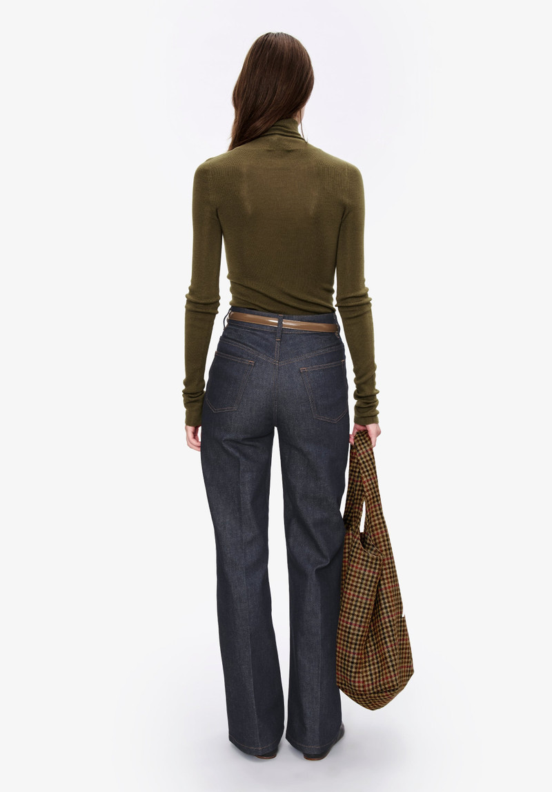 NARROW-RIB TURTLENECK SWEATER 3