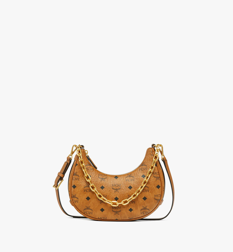 Aren Crescent Hobo Bag in Visetos 6