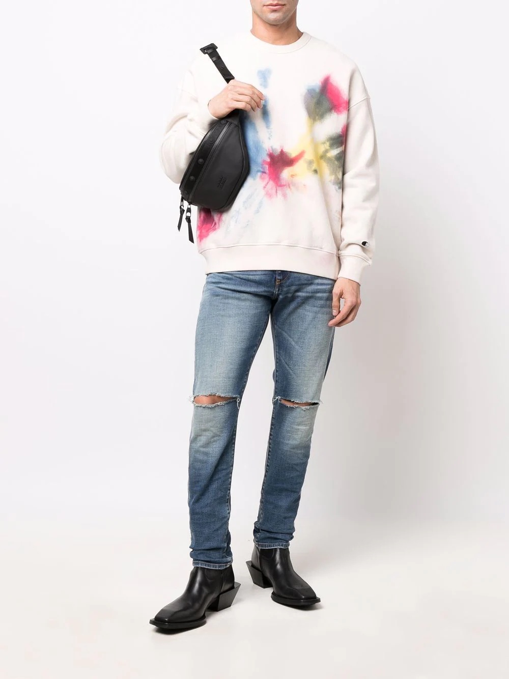 2019 D-Strukt ripped skinny jeans - 2