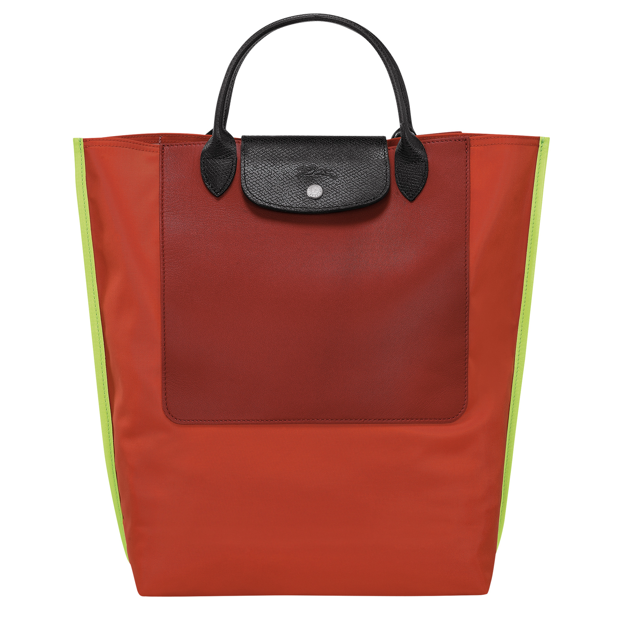 Cabas Longchamp M Tote bag Paprika - Canvas - 1