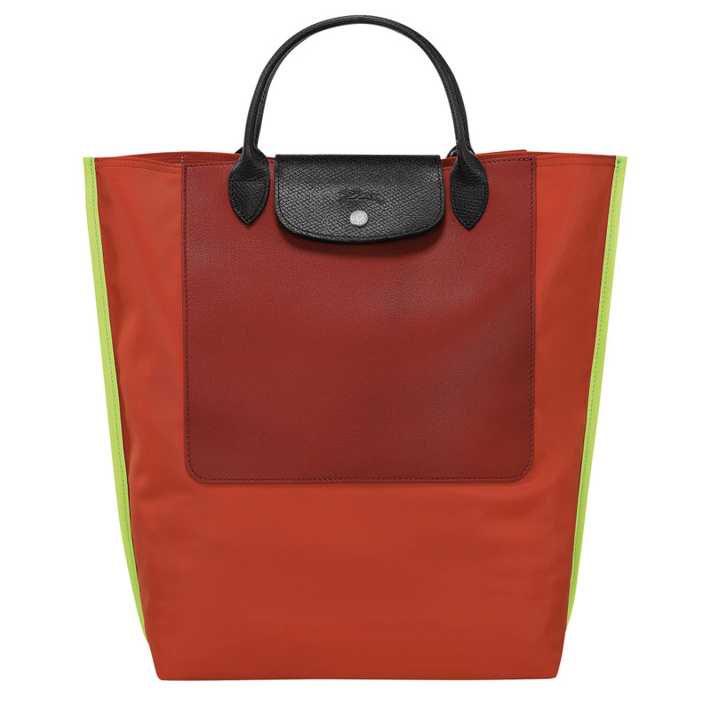 Cabas Longchamp M Tote bag Paprika - Canvas 1