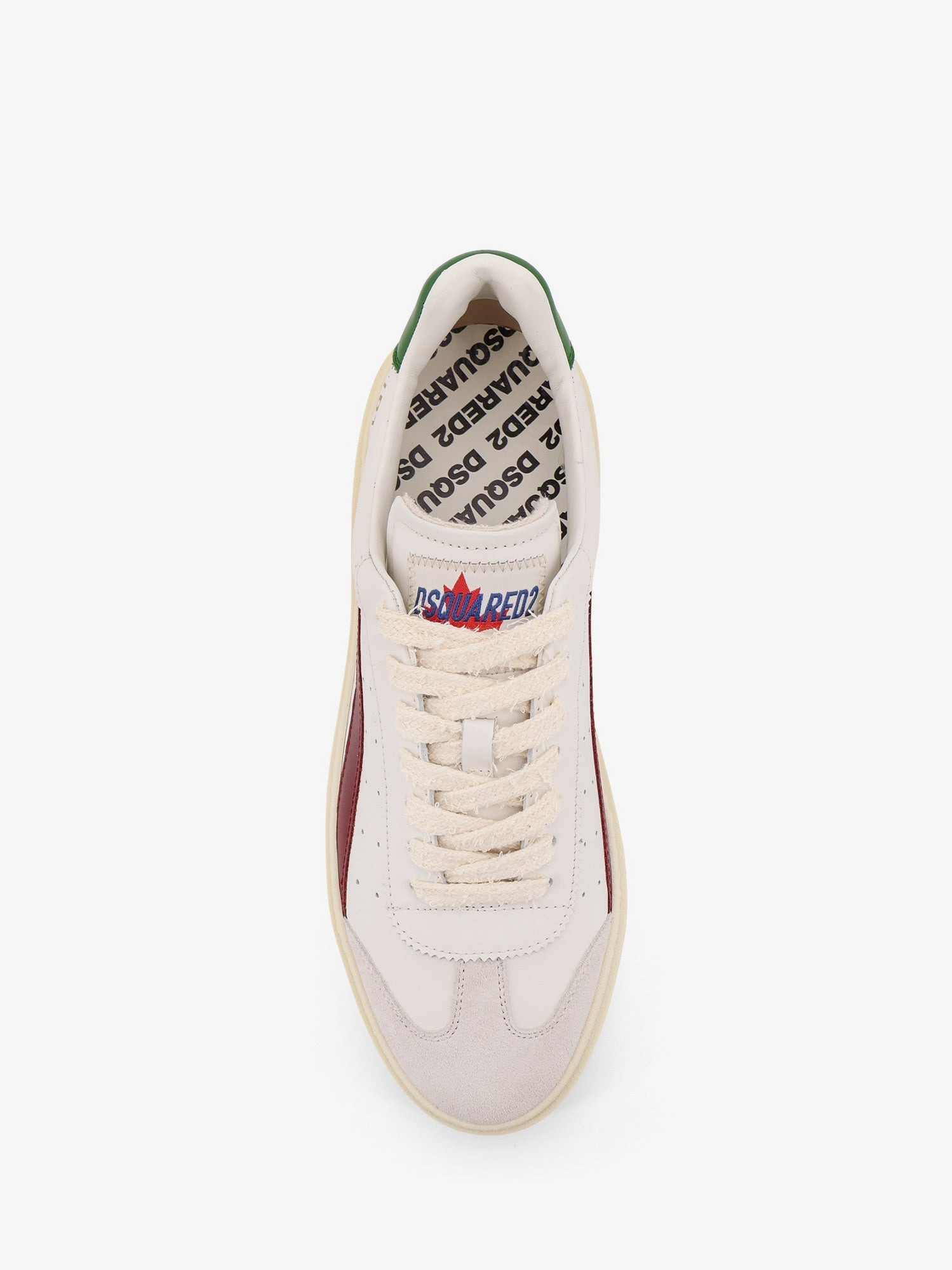 Dsquared2 Men Rider Leather Low-Top Sneakers - 5