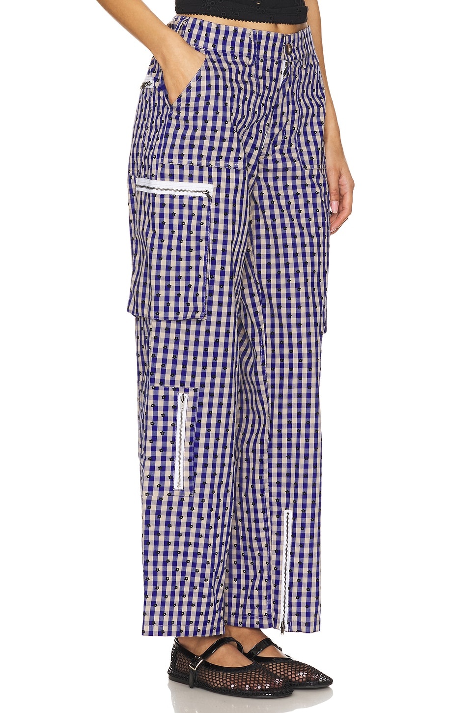 Adrian Gingham Pant - 2