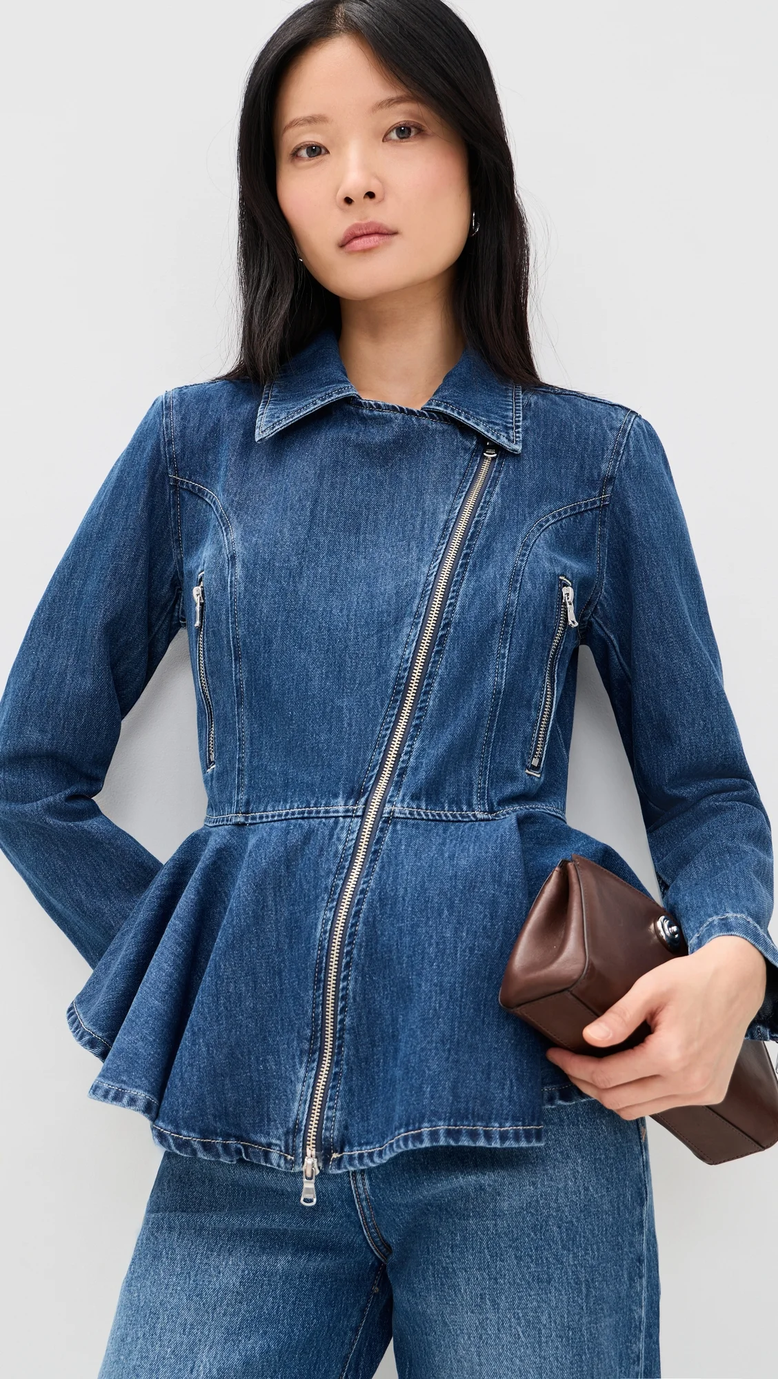 Moxie Peplum Biker Jacket - 1