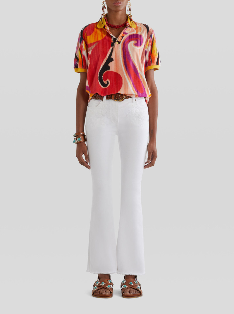 Etro EMBROIDERED JEANS outlook