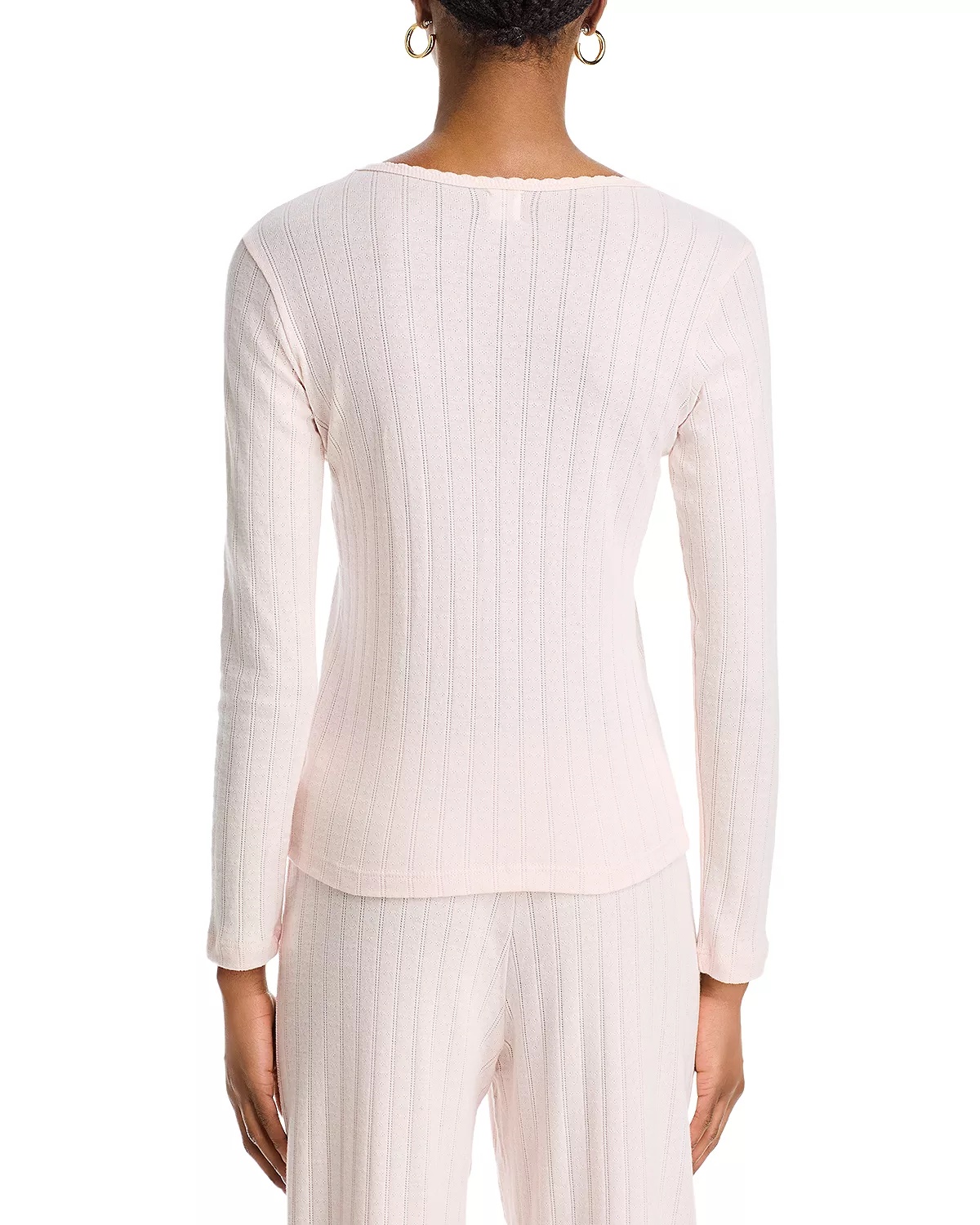 Pointelle Tee - 3