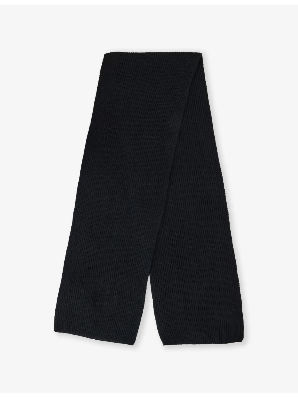 Ribbed Cashmere Scarf - 1