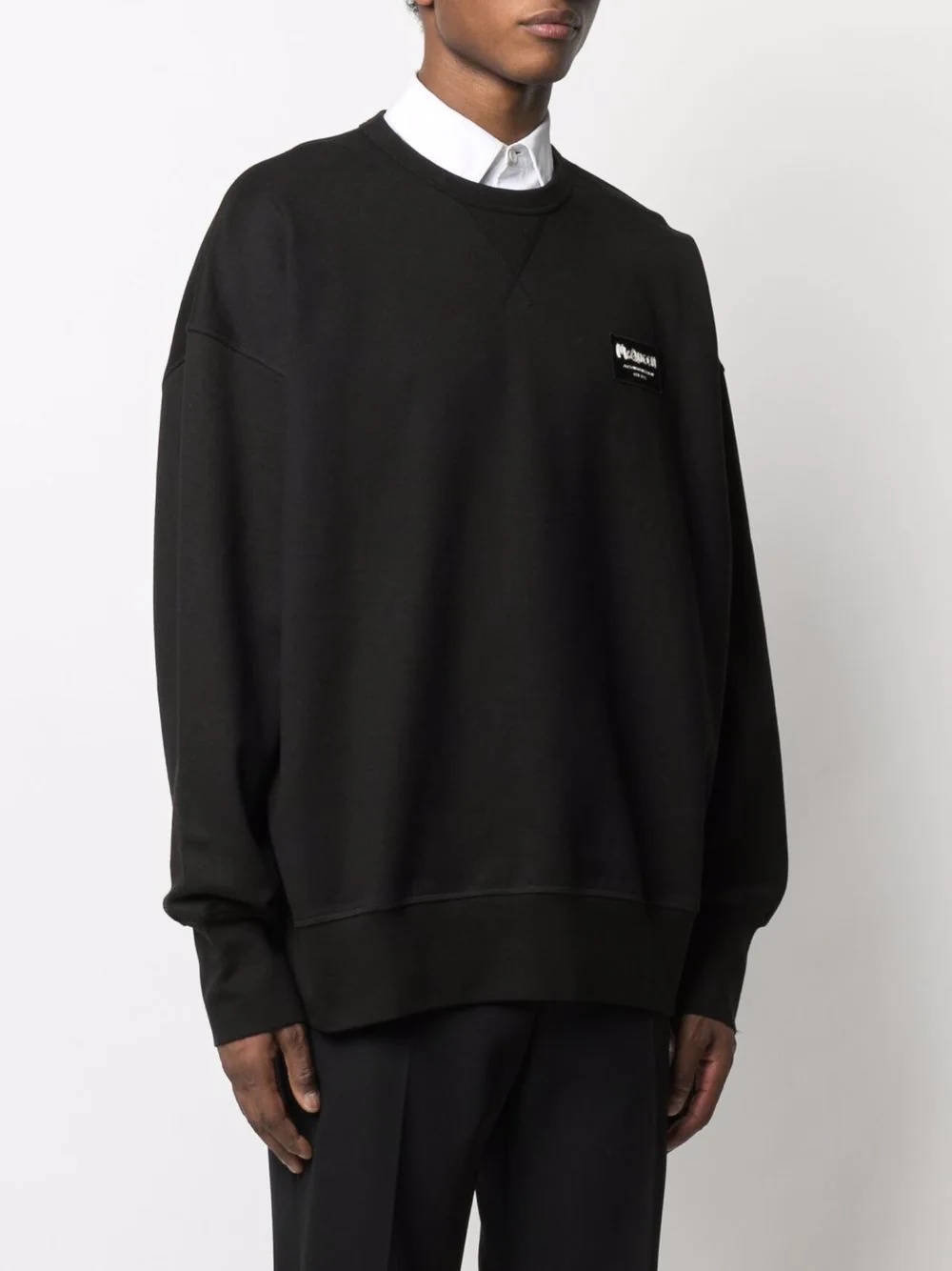 logo-patch sweatshirt - 6