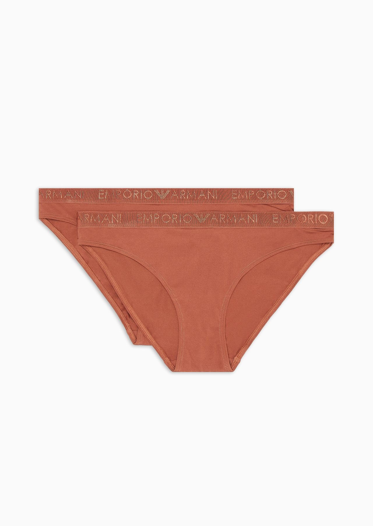 ASV two-pack of Iconic logo band recycled microfibre briefs - 1