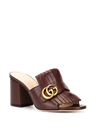 GUCCI Double G mules outlook