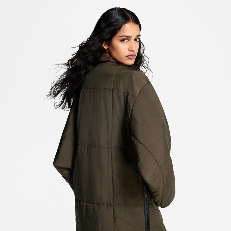 Quilted Toggle Detail Coat 7