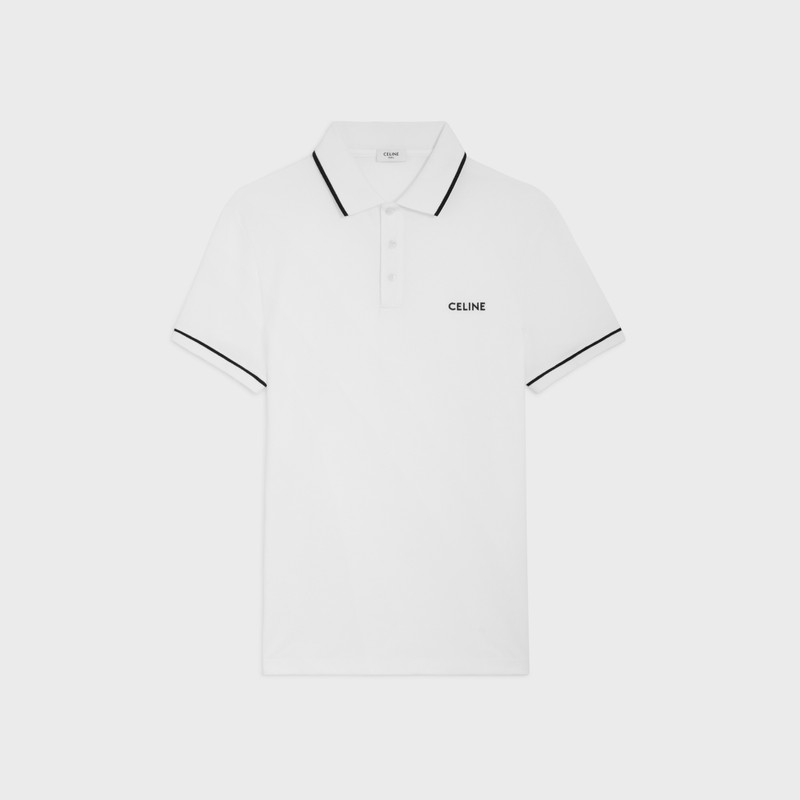 classic polo shirt in cotton piqué 1