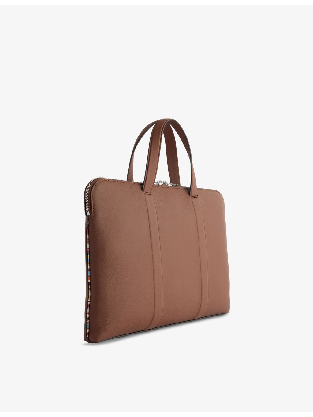 Slim Doc Folio Leather Briefcase - 4