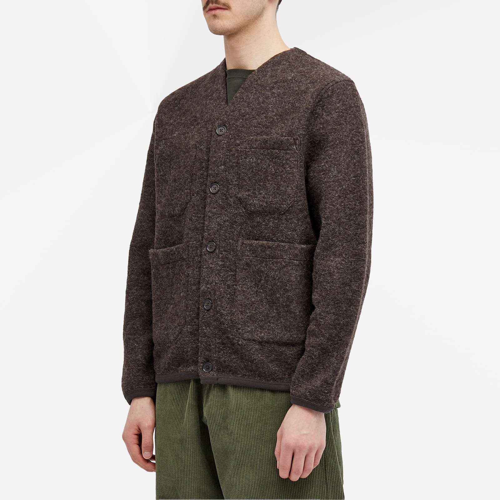 Universal Works Wool Fleece Cardigan - END. Exclusive - 2