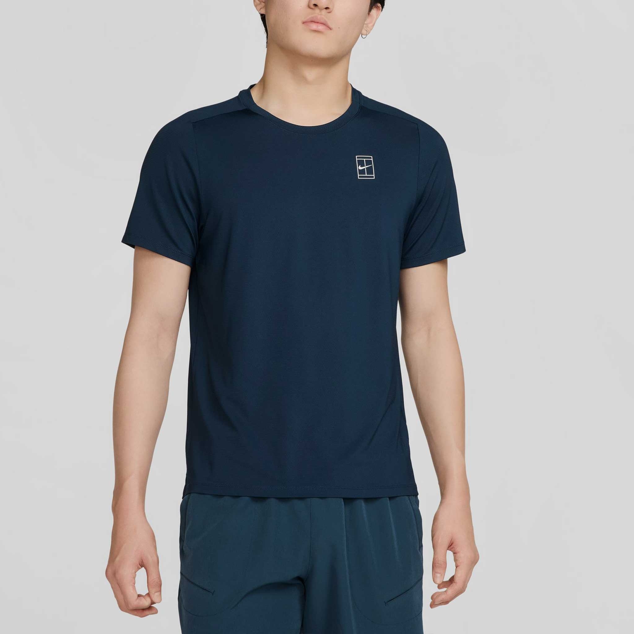 Nike Dri-FIT Advantage Short Sleeve Tennis Top Men's - 1
