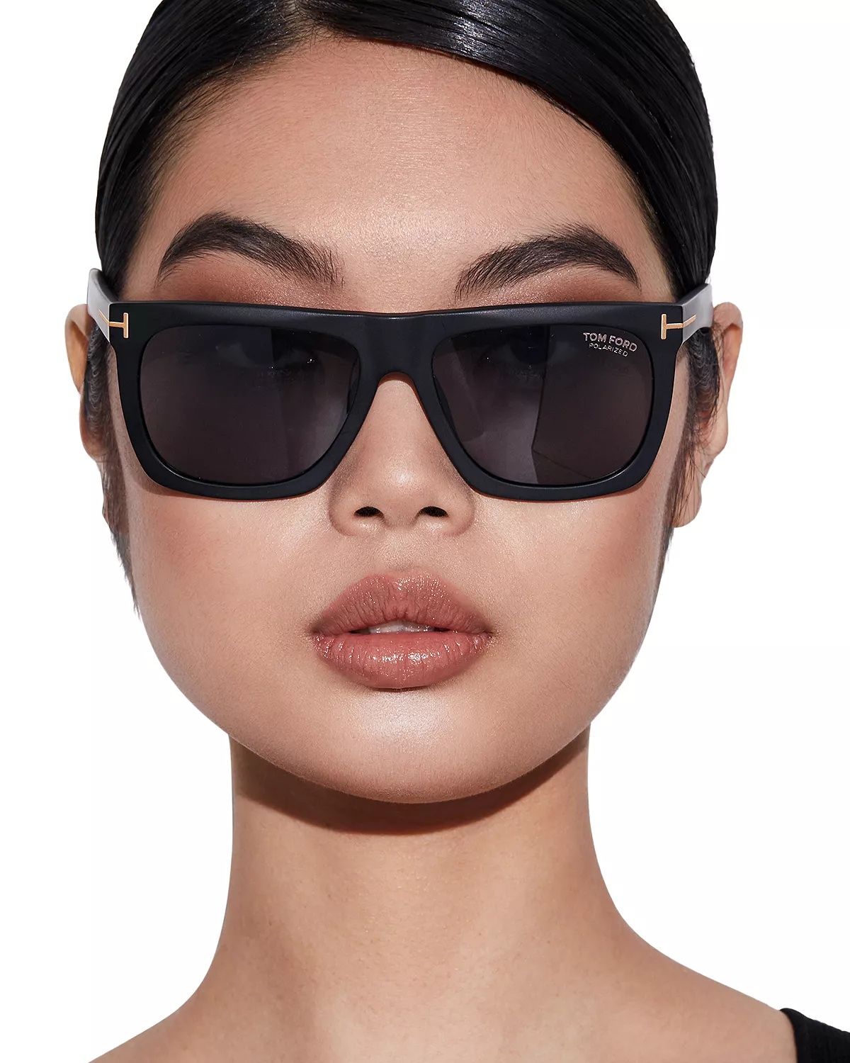 Morgan Polarized Flat Top Square Sunglasses, 57mm - 2