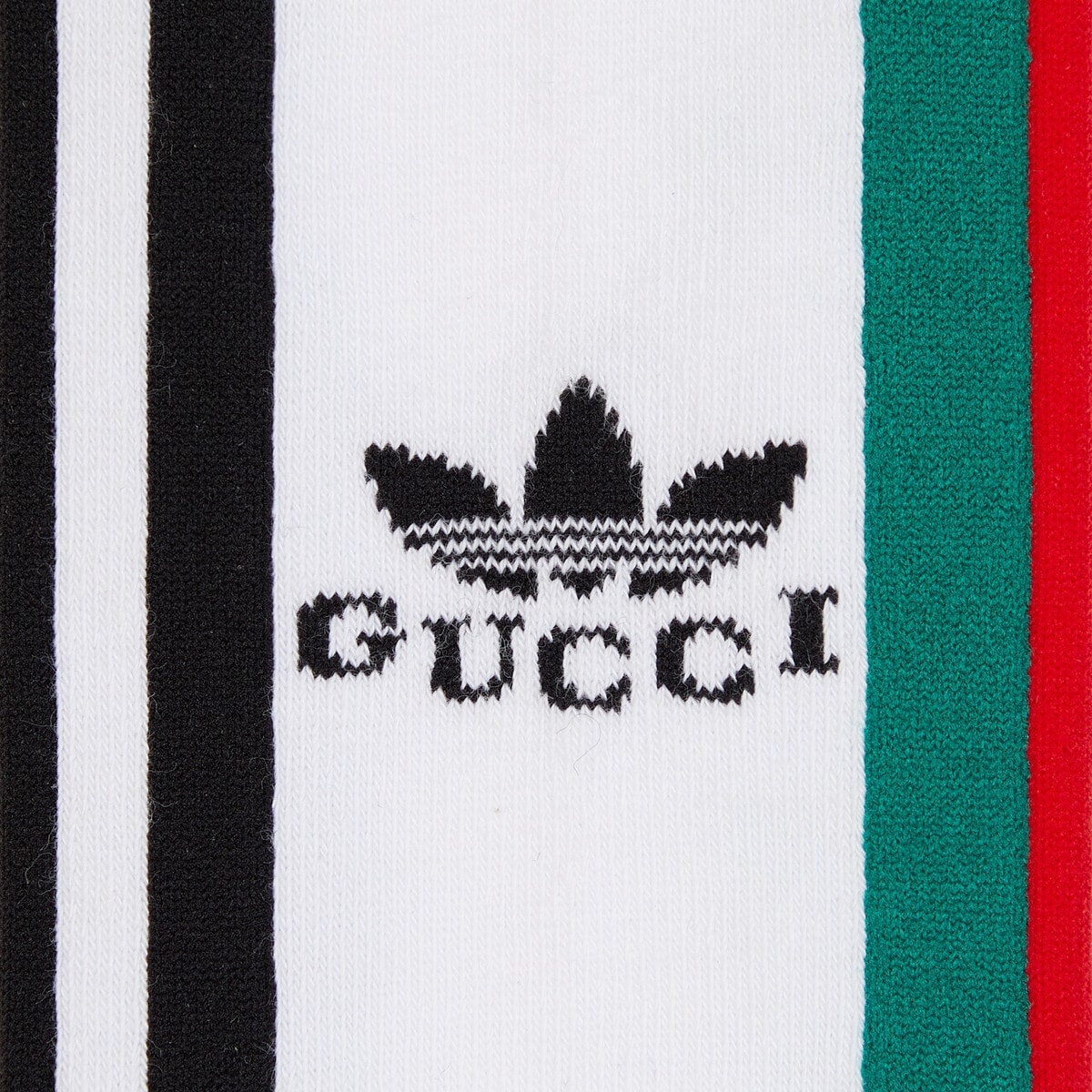 adidas x Gucci long cotton socks - 4
