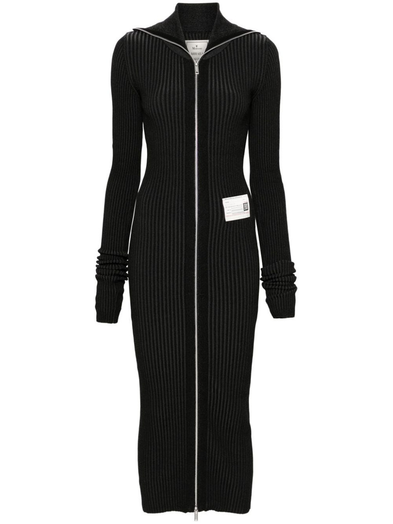 logo-patch midi dress 1