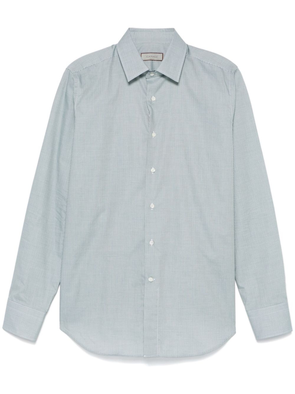 mini-check shirt - 1