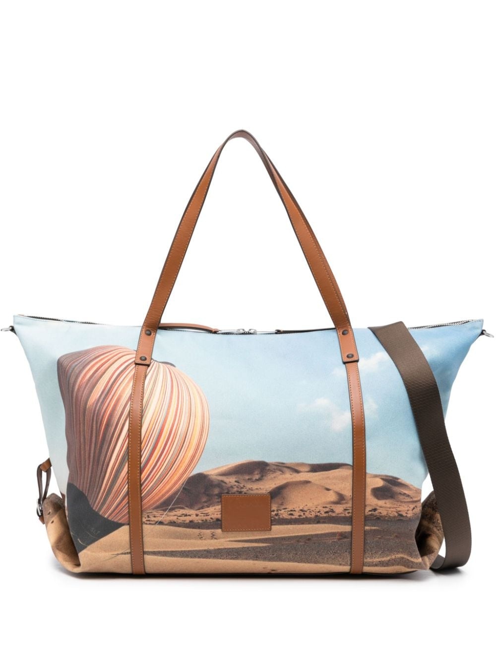 Signature Stripe Balloon holdall - 1