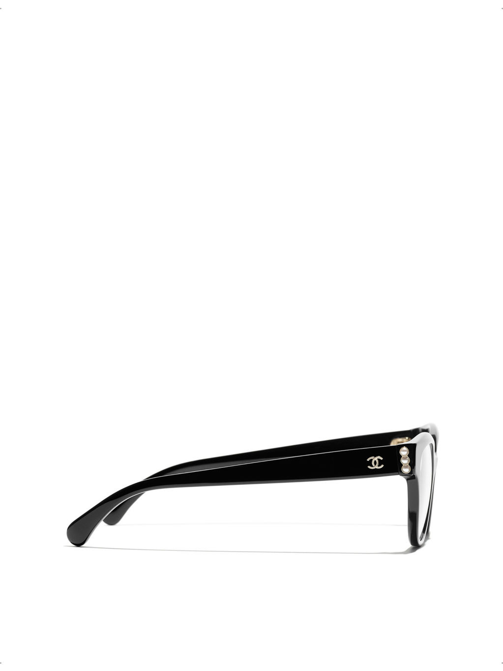 CH3440H bead-embellished oval-frame acetate glasses - 3