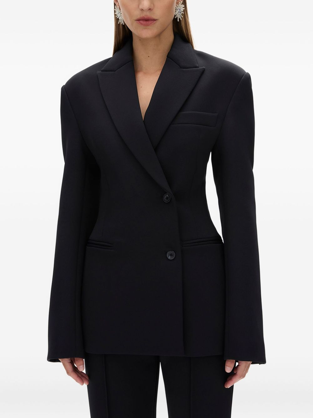 Sergio wide-lapel blazer - 5