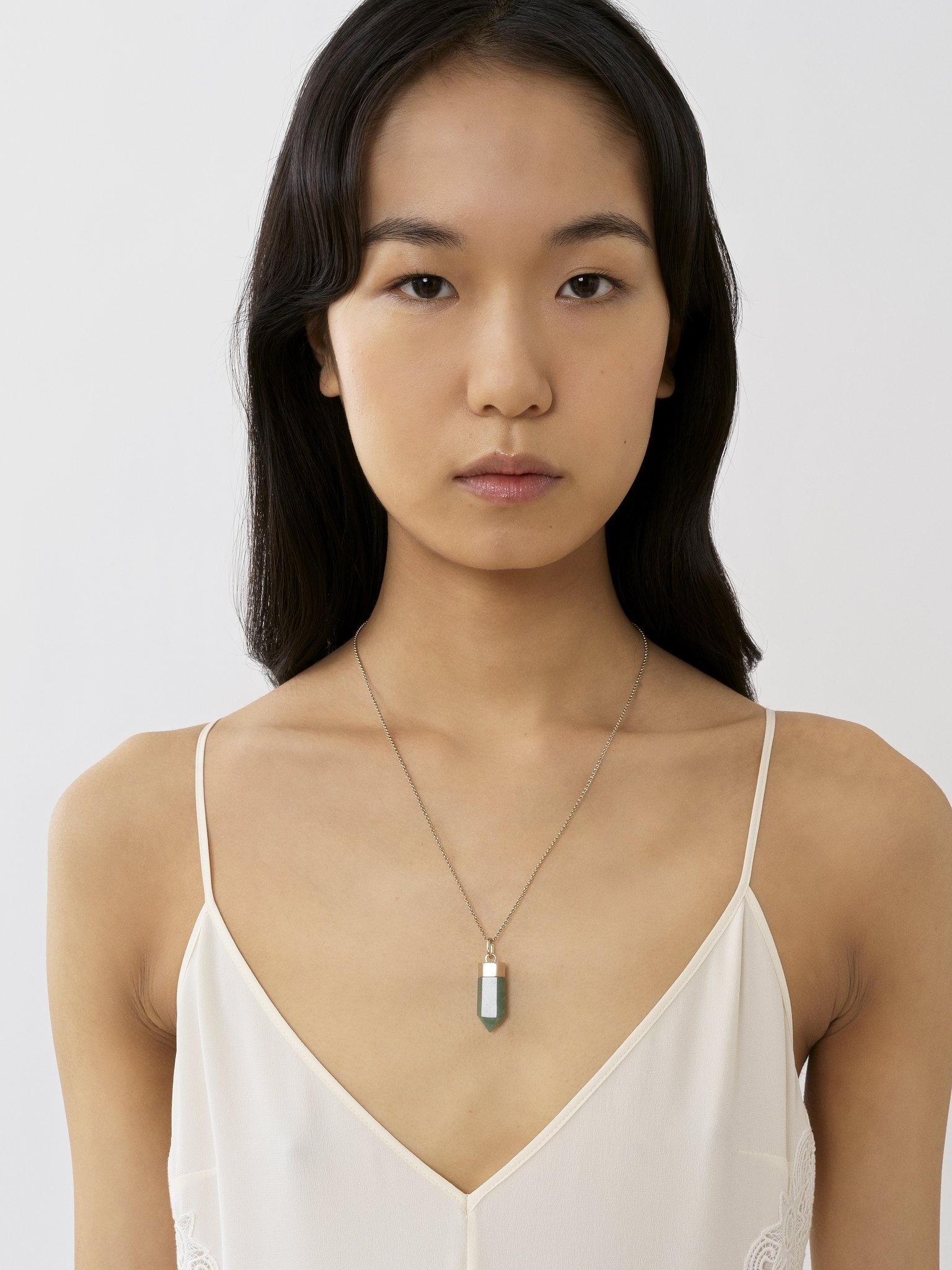 BRASS JEMMA NECKLACE - 1