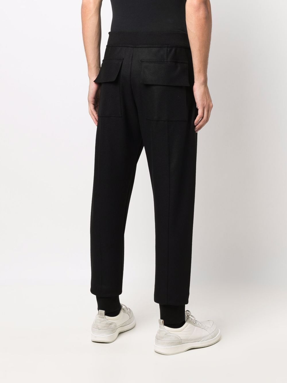 elasticated track pants - 4