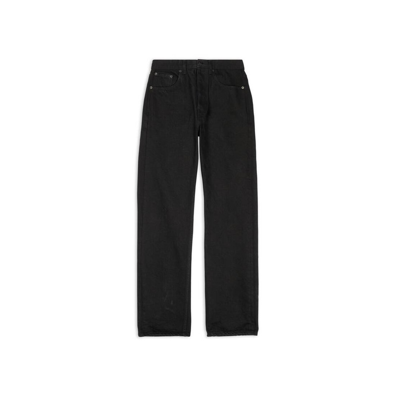 Men's Relaxed Jeans in Black 1