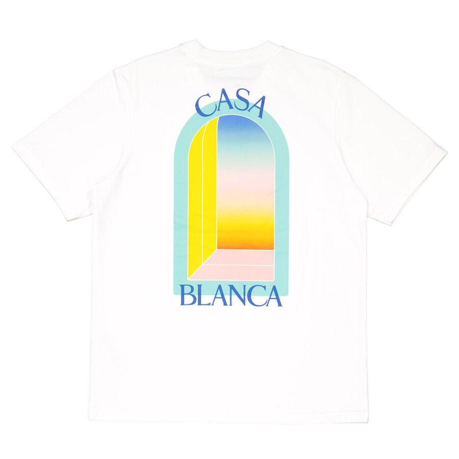 Casablanca Men's Larc Colore Cotton T-Shirt - 6