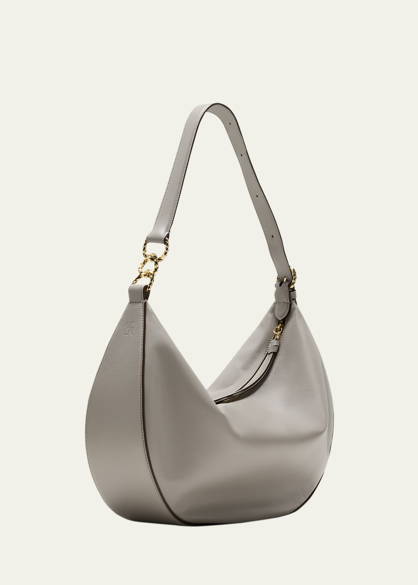 Twyla Large Calf Leather Hobo Bag - 3