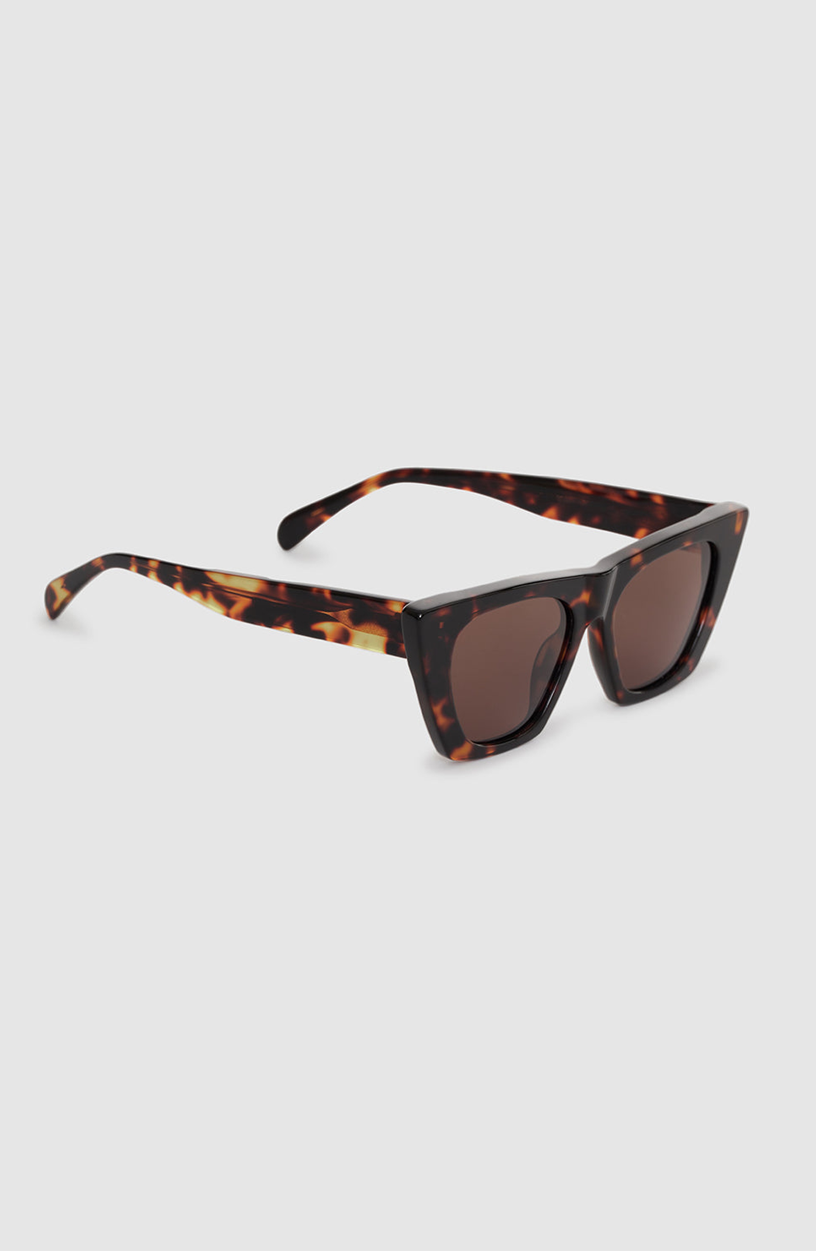 ANINE BING Paris Sunglasses in Dark Tortoise at Nordstrom - 3