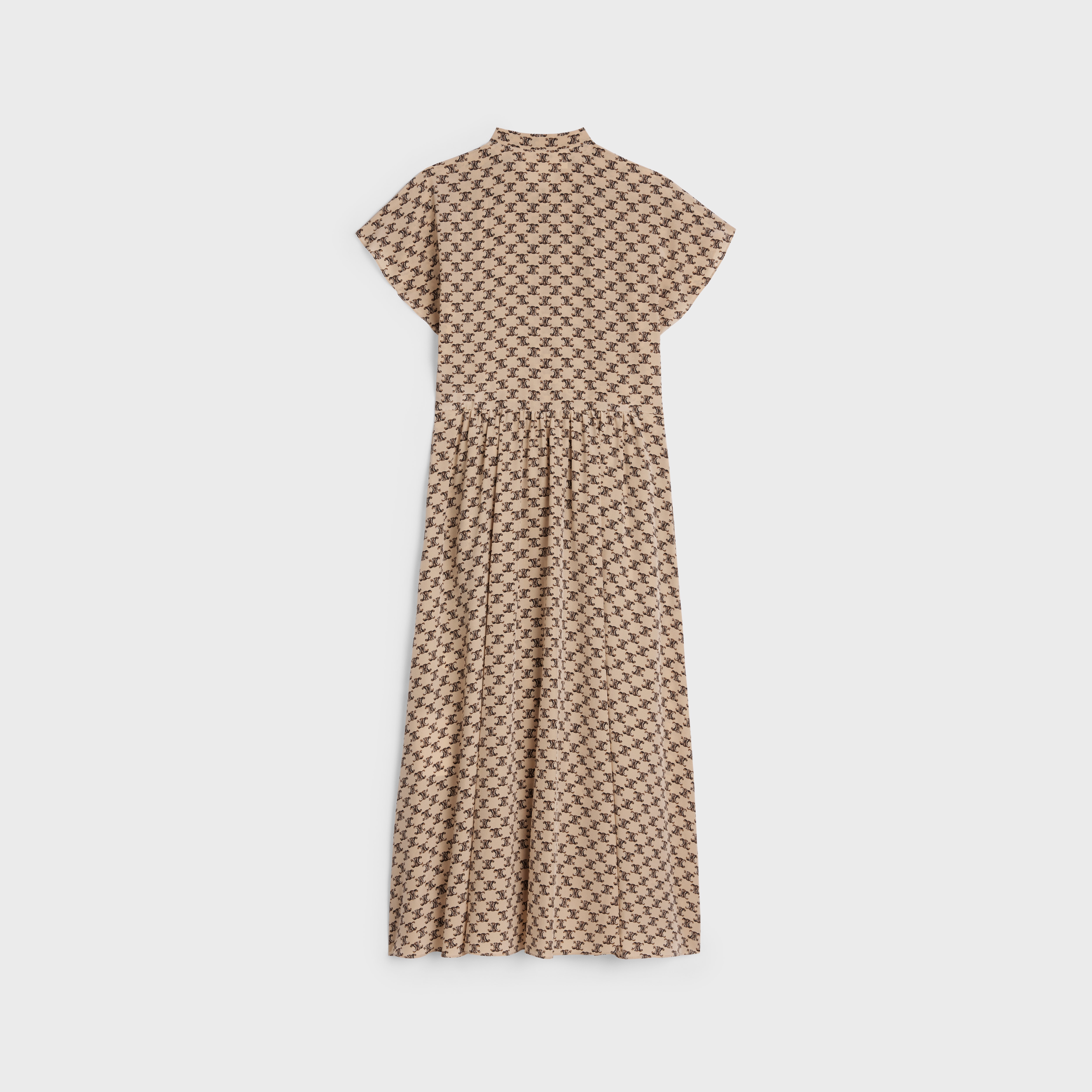LAVALLIÈRE DRESS IN CREPE DE CHINE - 2